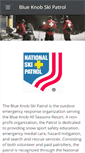 Mobile Screenshot of blueknobskipatrol.org